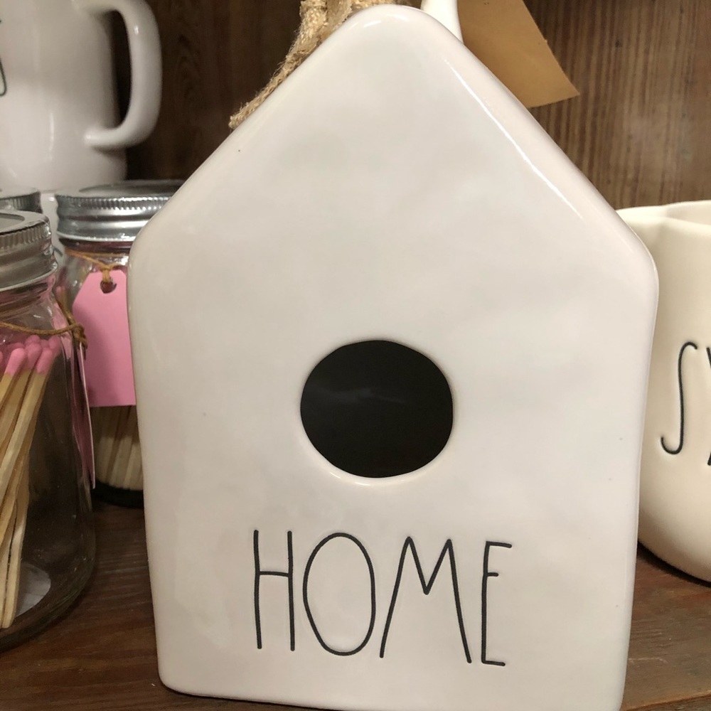 Rae Dunn Home birdhouse NWT
